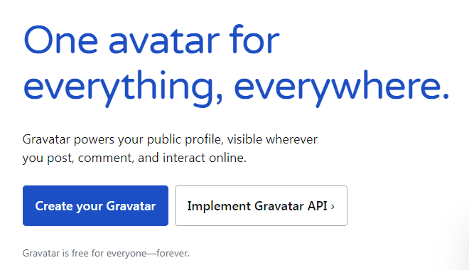 Updating your WordPress Avatar - Step 1